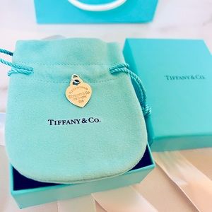 Return to Tiffany Heart Tag Pendant Sterling Silver